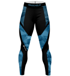 Legginsy DIAMOND Niebieskie