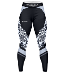 Legginsy PIXEL Błękitne