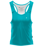 Tank Top Damski Treningowy BŁĘKITNY