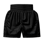 Czarne olimpijskie spodenki do boksu Next.tył.png