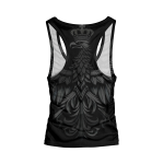 Czarny tank top męski sportowy Polska Dark.tył.png