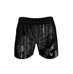 Czarne krótkie spodenki sportowe męskie Code