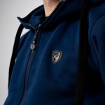 Bluza męska z kieszeniami z wysokiej jakości bawełny