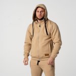 Beżowa bluza z kapturem Prestige