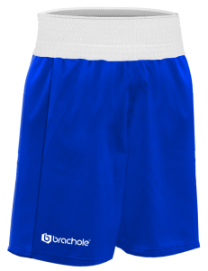 Spodenki Ringowe LOGO MAŁE Niebieskie