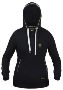 Bluza Damska Kangurka PREMIUM Dodatki Białe