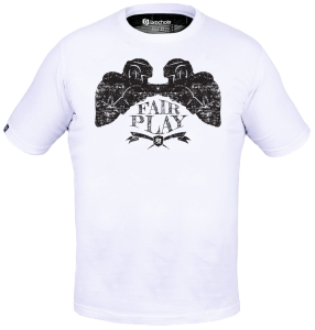 Koszulka Bawełniana FAIR PLAY Biała