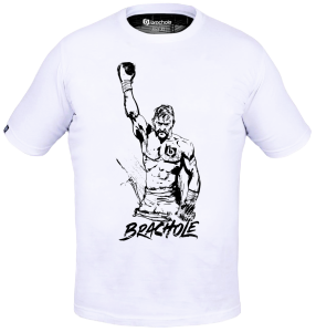 Koszulka Bawełniana WINNER Biała