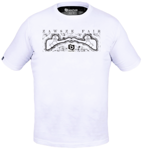 Koszulka Bawełniana ZAWSZE FAIR Biała