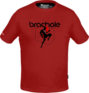 Koszulka Bawełniana KICK Czerwona