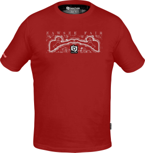 Koszulka Bawełniana ZAWSZE FAIR Czerwona