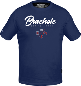 Koszulka Bawełniana DEEP NAVY EMBLE