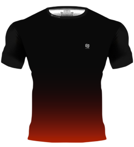 Koszulka Treningowa GRADIENT POMARAŃCZOWY