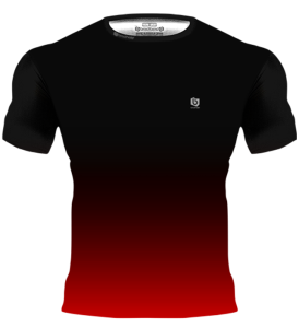 Koszulka Treningowa GRADIENT CZERWONY