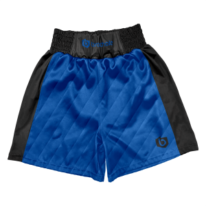 Czarno-niebieskie spodenki do boksu Cube