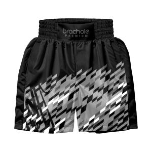 Czarne spodenki do boksu Bricks