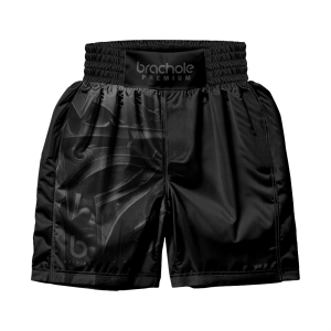 Czarne spodenki bokserskie Rome