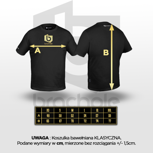 Koszulka Bawełniana CZERŃ bawełna_meska_rozmiar.png