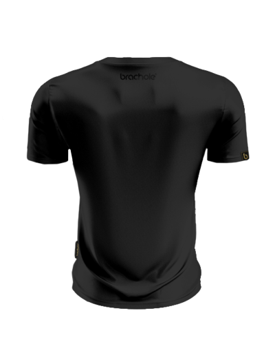 Koszulka Bawełniana CZERŃ czarna tyl.png