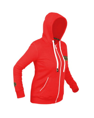 Bluza Damska na Zamek CZERWIEŃ damska premium bok.png