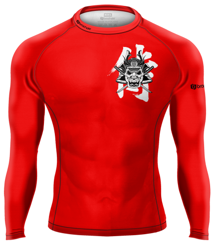 Rashguard SAMURAI Czerwony