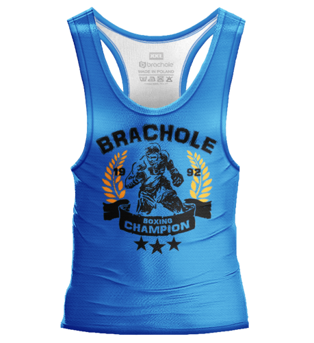 Niebieska koszulka Champion Tank Top męska