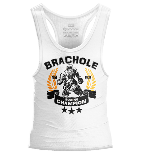Biały Champion Tank Top męski