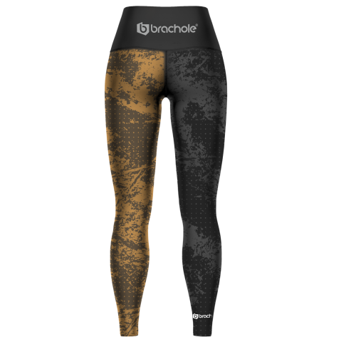 Damskie legginsy termoaktywne Brachole Grunge