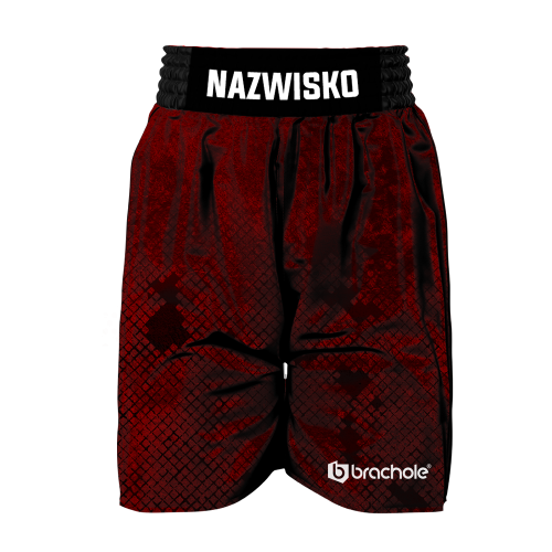 Czarne Spodenki Bokserskie męskie DAMAGED