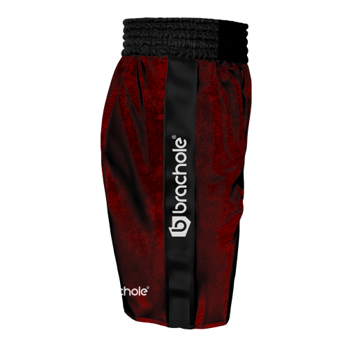 Czarne Spodenki Bokserskie męskie DAMAGED