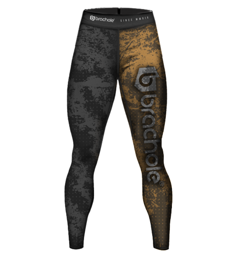 Legginsy termoaktywne męskie Brachole Grunge