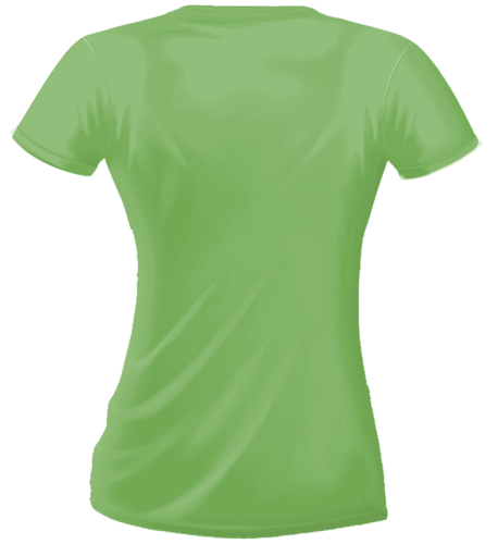 Zielona koszulka rowerowa damska