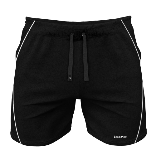 Profesjonalne Czarne Spodenki treningowe