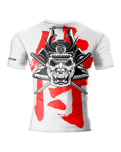 Koszulka Treningowa SAMURAI Biała koszulka_męska_samurai_bała_tył-kopia.png