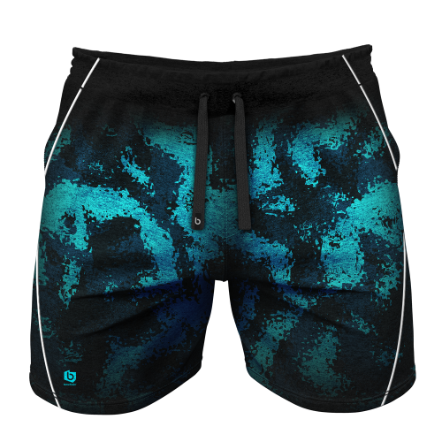 Spodenki treningowe LIQUID NIEBIESKIE