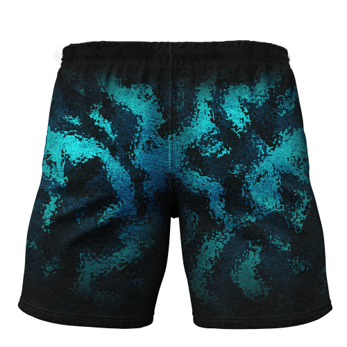 Spodenki treningowe LIQUID NIEBIESKIE