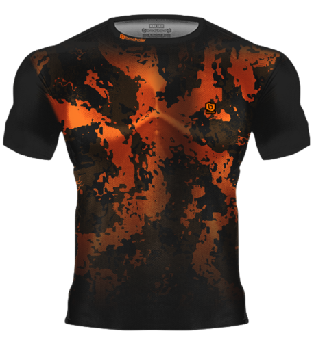 Koszulka Treningowa LIQUID POMARAŃCZOWY