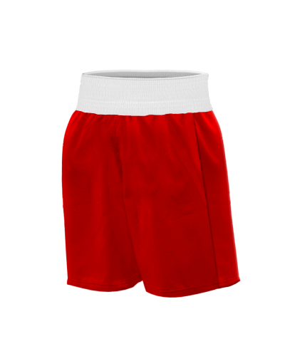 Spodenki Ringowe z  małym logo Czerwone