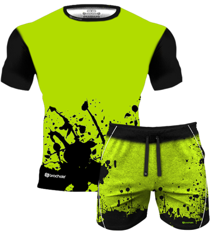 Zestaw Treningowy SPLATTER LIME