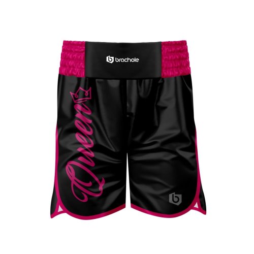 Spodenki do boksu damskie Queen Pink