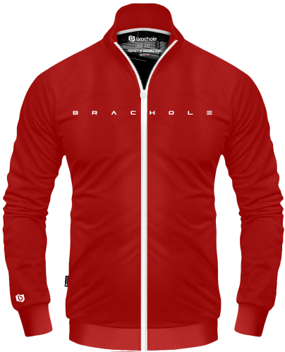 Bluza na Zamek CZERWONA 2