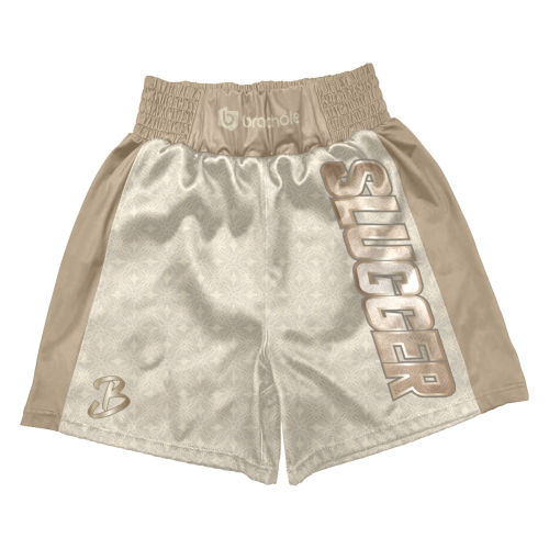 Beżowe spodnie bokserskie Slugger Platinum