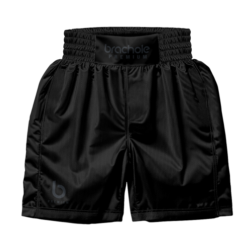 Czarne olimpijskie spodenki do boksu Next