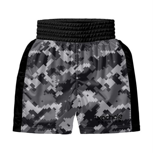 Czarno-szare bokserskie spodenki dla zawodowców Warfare Navy Czarno-szare Bokserskie spodenki dla zawodowców Warfare Navy.tył.png