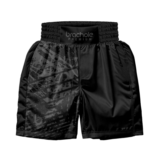 Czarne bokserskie spodenki dla zawodowców Target