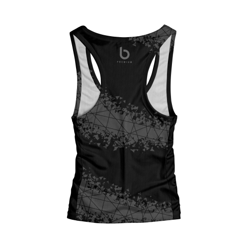 Czarny  tank top męski Cut Czarny TANK TOP OLIMPIJSKI MĘSKI Cut.tył.png