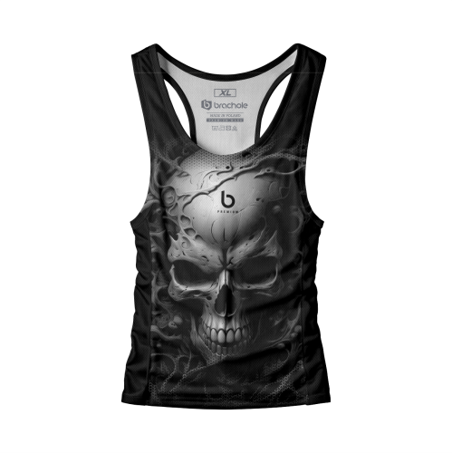 Tank top męski sportowy Skull