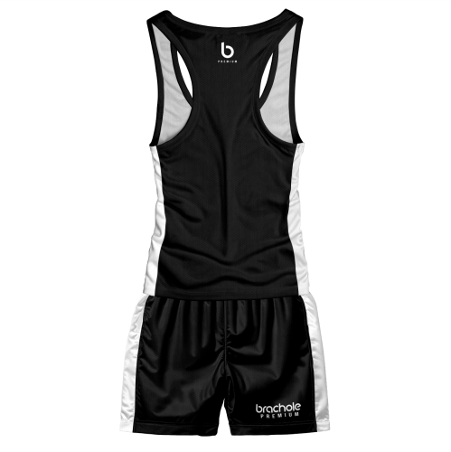 Czarno-biały komplet męski Black Czarno-biały komplet męski Black.tył.png