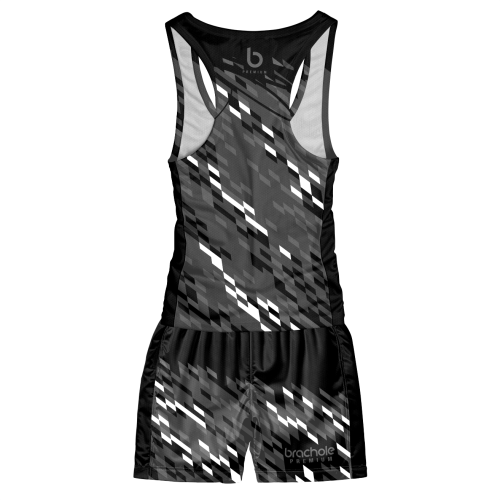 Czarny strój na siłownię dla mężczyzn Brick Dark Czarny strój na siłownię dla mężczyzn brick dark.tył.png