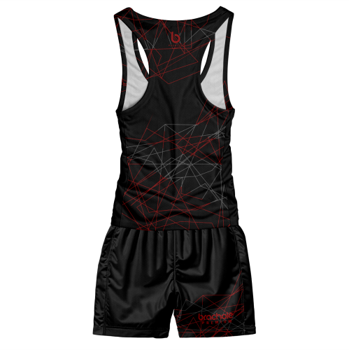 Czarny komplet męski Sector Czarny komplet męski Sector.tył.png